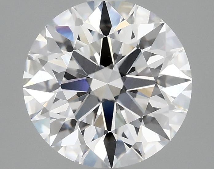 2.07 Carat Round Shaped Excellent Cut VVS2 IGI Certified Lab Grown Diamond