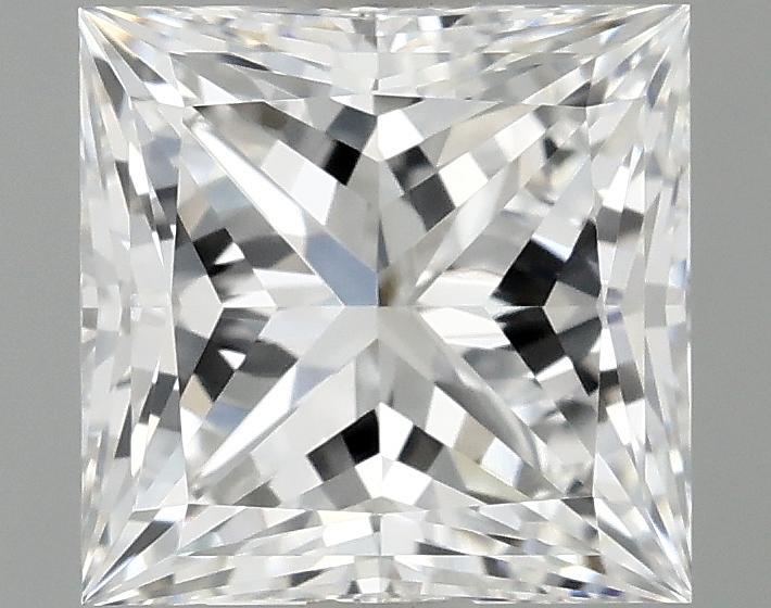 1.58 Carat Princess Shaped Ideal Cut VVS2 IGI Certified Lab Grown Diamond