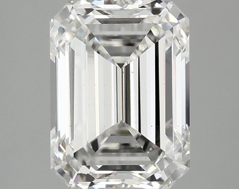 3.06 Carat Emerald Shaped Excellent Cut VS2 IGI Certified Lab Grown Diamond
