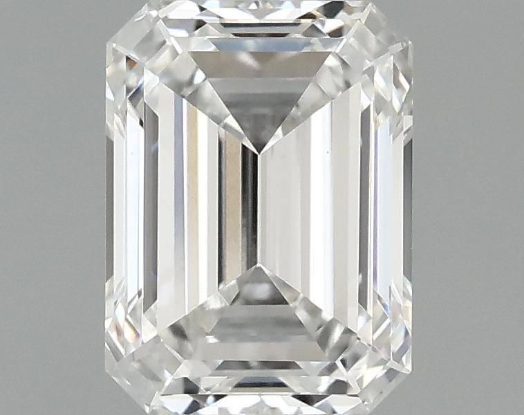 1.1 Carat Emerald Shaped Excellent Cut VVS2 IGI Certified Lab Grown Diamond