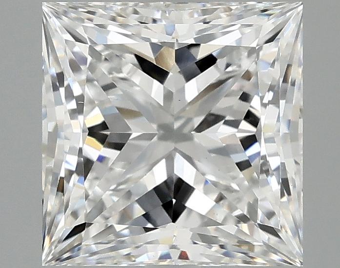 2.53 Carat Princess Shaped Ideal Cut VS1 IGI Certified Lab Grown Diamond