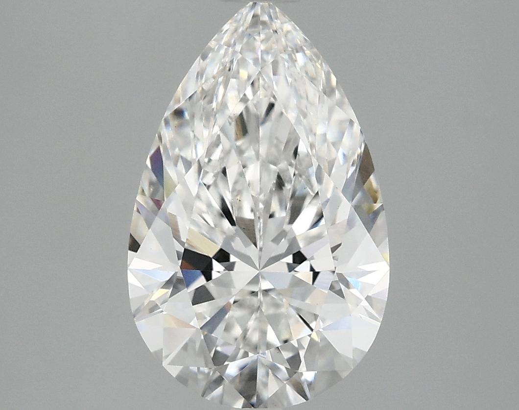 3.09 Carat Pear Shaped Ideal Cut VS1 IGI Certified Lab Grown Diamond