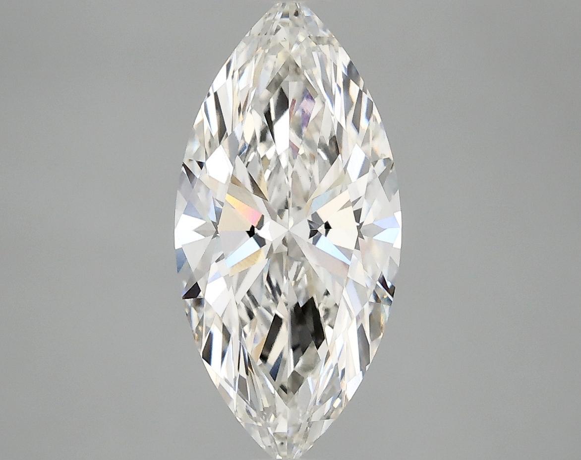 2.03 Carat Marquise Shaped Excellent Cut VVS2 IGI Certified Lab Grown Diamond