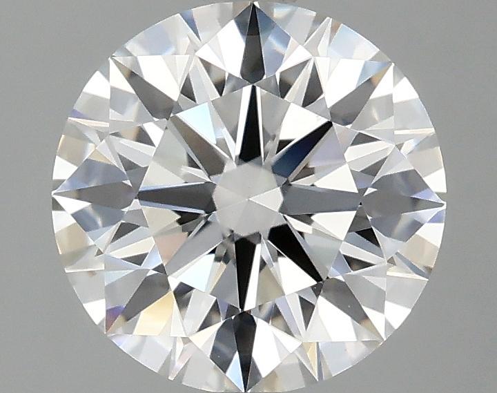 2.06 Carat Round Shaped Ideal Cut VVS2 IGI Certified Lab Grown Diamond
