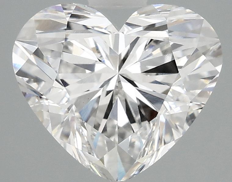 3.07 Carat Heart Shaped Ideal Cut VS1 IGI Certified Lab Grown Diamond
