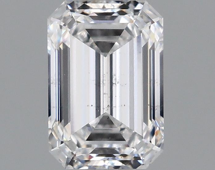 1.06 Carat Emerald Shaped Ideal Cut SI1 IGI Certified Lab Grown Diamond