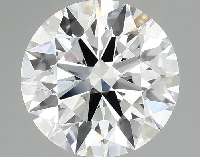 2.14 Carat Round Shaped Ideal Cut VVS2 IGI Certified Lab Grown Diamond