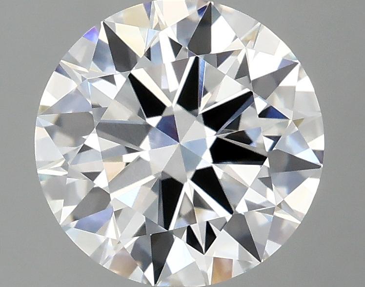 2.42 Carat Round Shaped Excellent Cut VVS2 IGI Certified Lab Grown Diamond