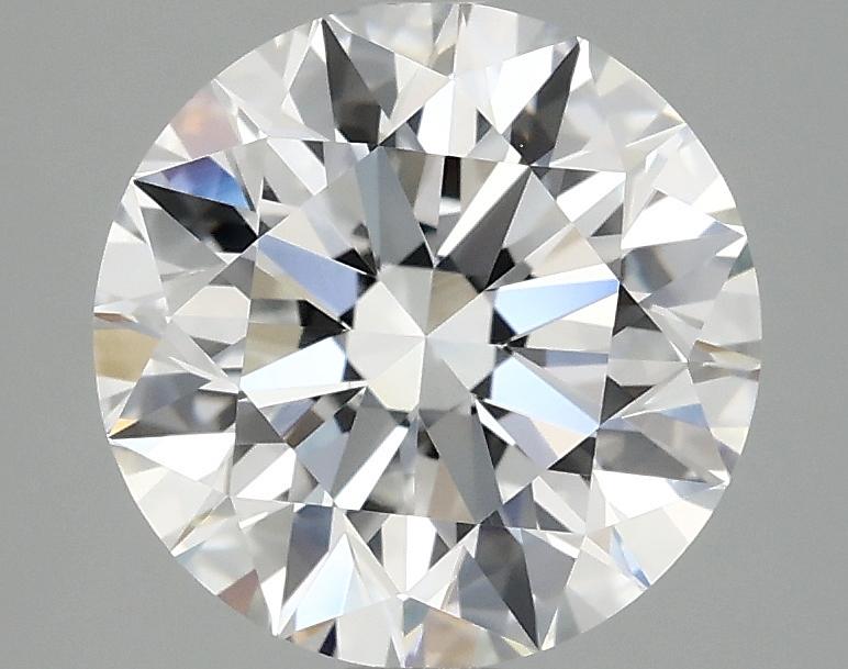 2.86 Carat Round Shaped Ideal Cut VVS2 IGI Certified Lab Grown Diamond