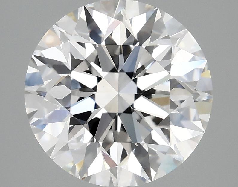 3.09 Carat Round Shaped Excellent Cut VVS2 IGI Certified Lab Grown Diamond