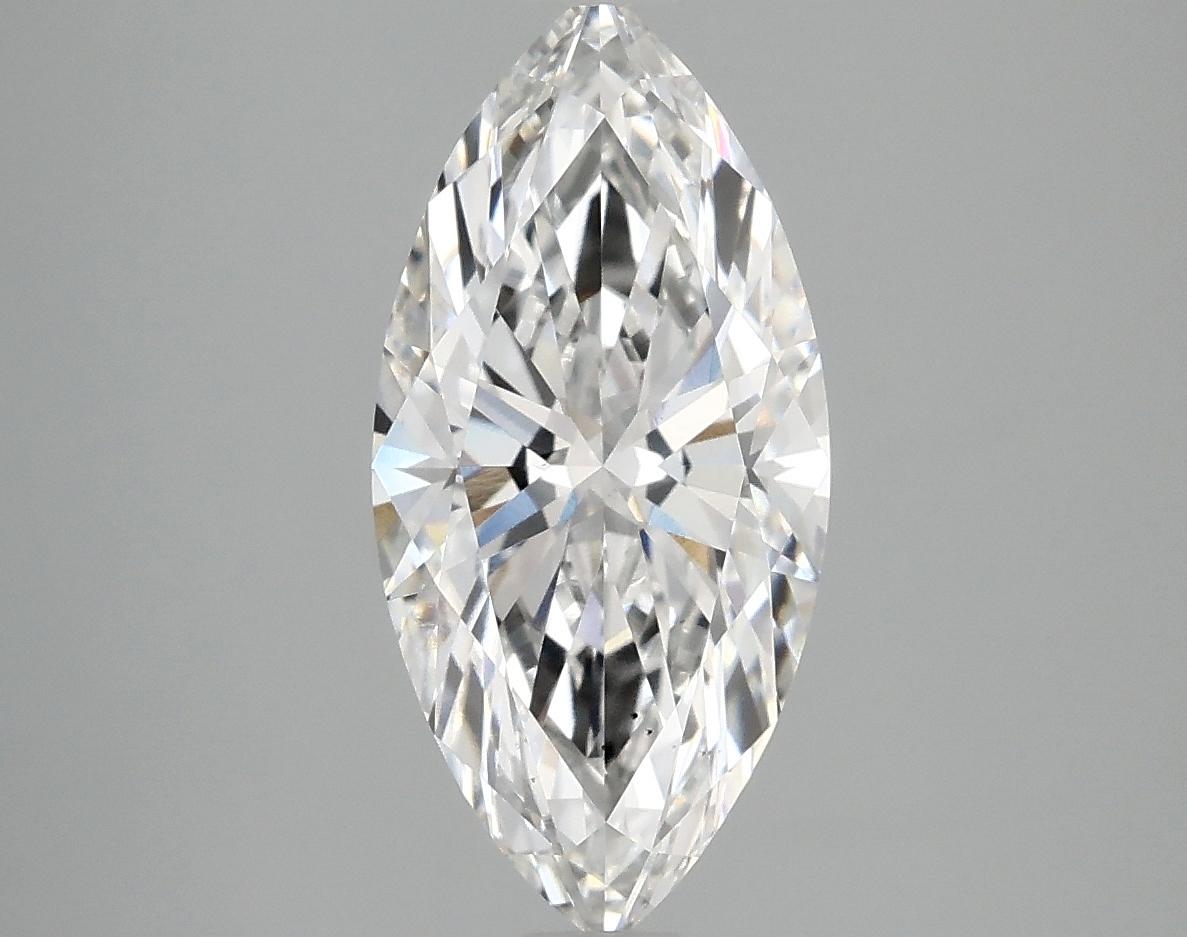 2.38 Carat Marquise Shaped Excellent Cut VS2 IGI Certified Lab Grown Diamond