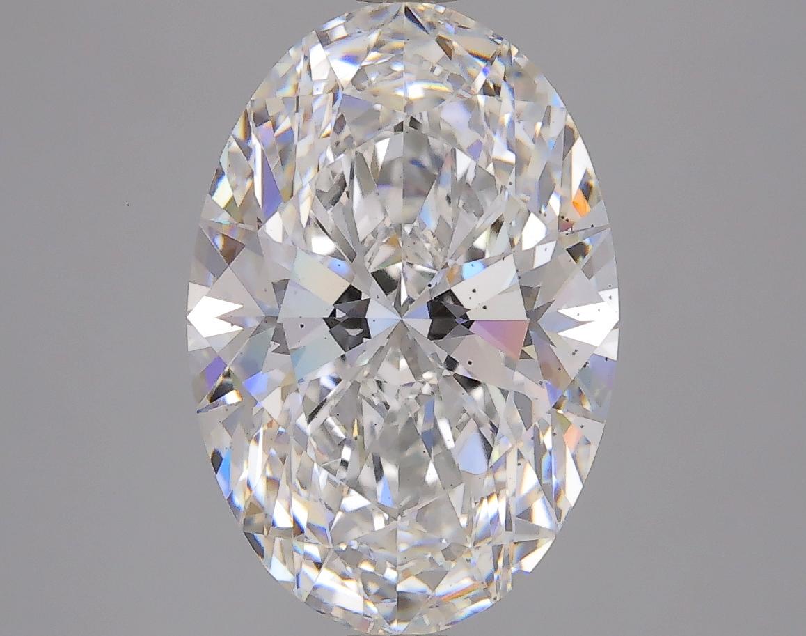 4.41 Carat Oval Shaped Ideal Cut SI1 IGI Certified Lab Grown Diamond