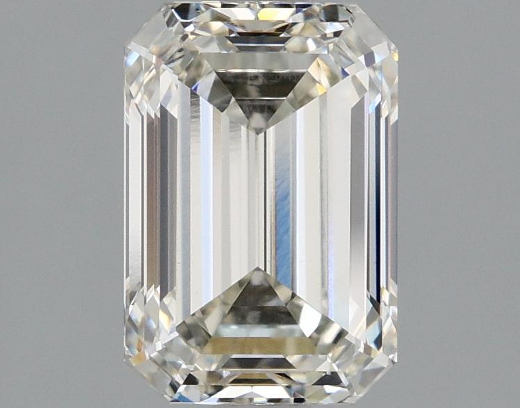 2.05 Carat Emerald Shaped Ideal Cut VVS2 IGI Certified Lab Grown Diamond