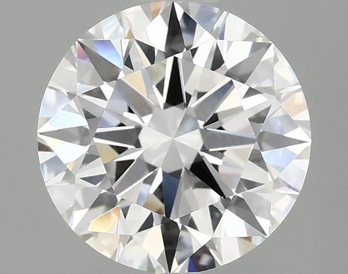 2.04 Carat Round Shaped Ideal Cut VVS2 IGI Certified Lab Grown Diamond