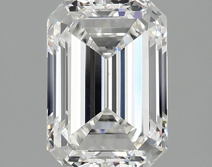 1.98 Carat Emerald Shaped Ideal Cut VS1 IGI Certified Lab Grown Diamond