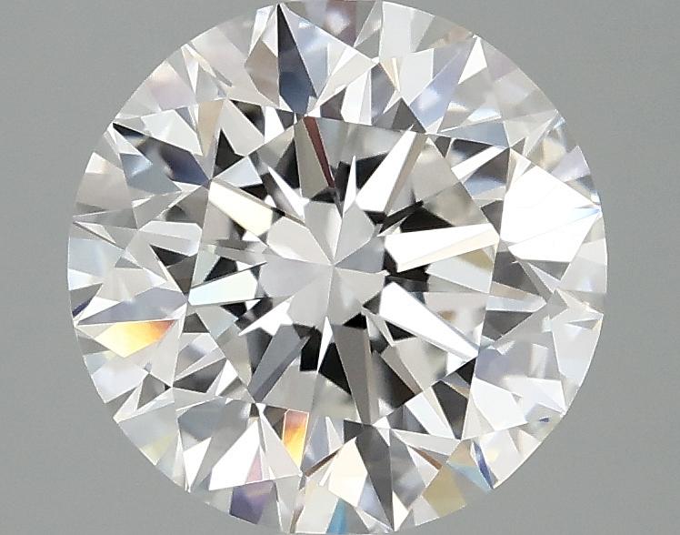 2.76 Carat Round Shaped Excellent Cut VVS2 IGI Certified Lab Grown Diamond