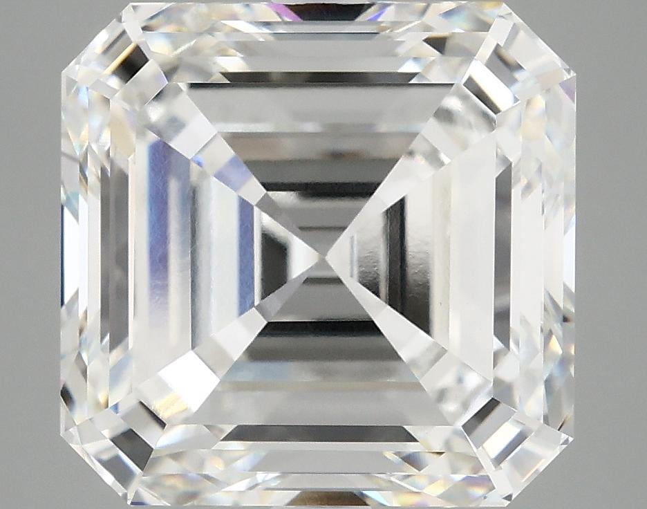 8.01 Carat Asscher Shaped Ideal Cut VVS2 IGI Certified Lab Grown Diamond