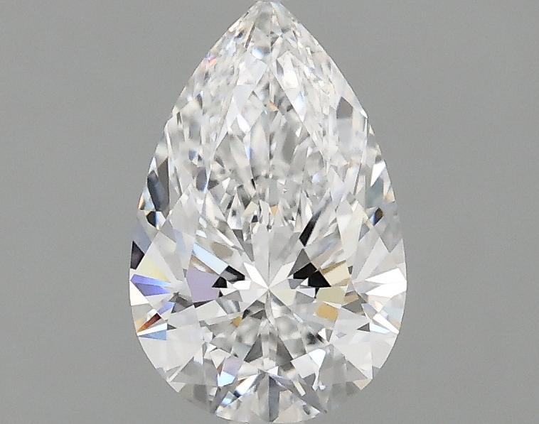 1.05 Carat Pear Shaped Ideal Cut VVS2 IGI Certified Lab Grown Diamond