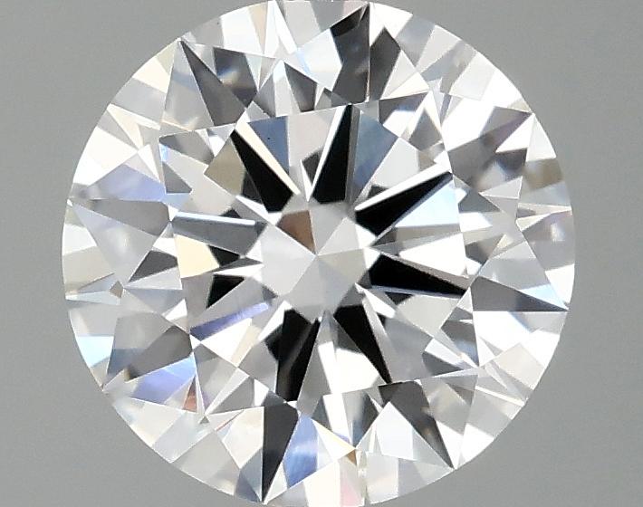 2.03 Carat Round Shaped Ideal Cut VS1 IGI Certified Lab Grown Diamond