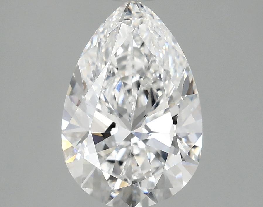 1.97 Carat Pear Shaped Excellent Cut VVS2 IGI Certified Lab Grown Diamond