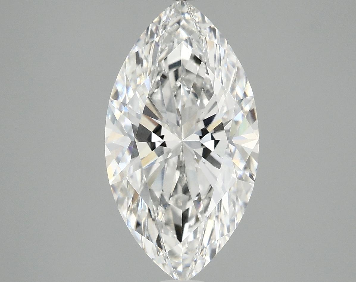 3.01 Carat Marquise Shaped Excellent Cut VVS2 IGI Certified Lab Grown Diamond