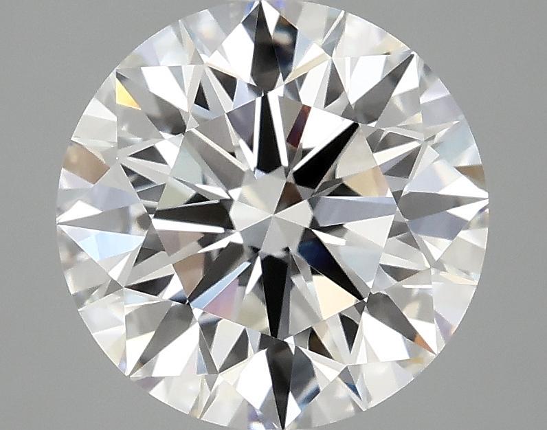 3.09 Carat Round Shaped Ideal Cut VVS2 IGI Certified Lab Grown Diamond