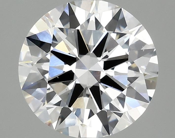 2.01 Carat Round Shaped Excellent Cut VS1 IGI Certified Lab Grown Diamond