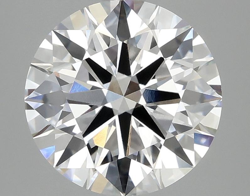 3.09 Carat Round Shaped Ideal Cut VVS2 IGI Certified Lab Grown Diamond