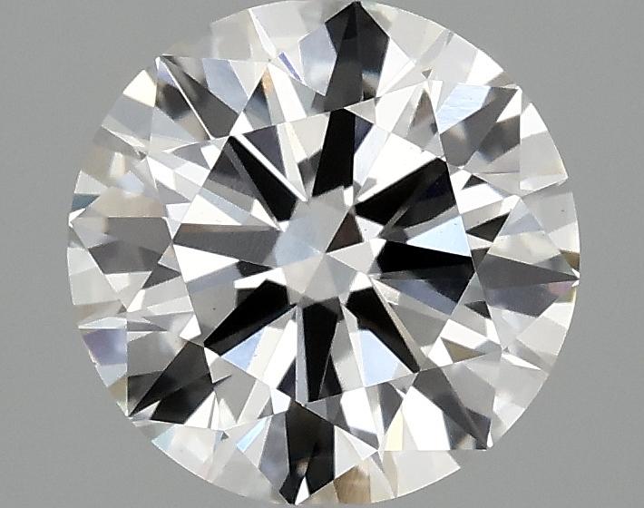 2.08 Carat Round Shaped Ideal Cut VS1 IGI Certified Lab Grown Diamond