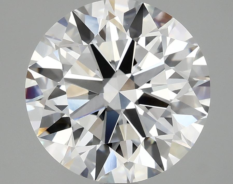 3.08 Carat Round Shaped Excellent Cut VVS2 IGI Certified Lab Grown Diamond