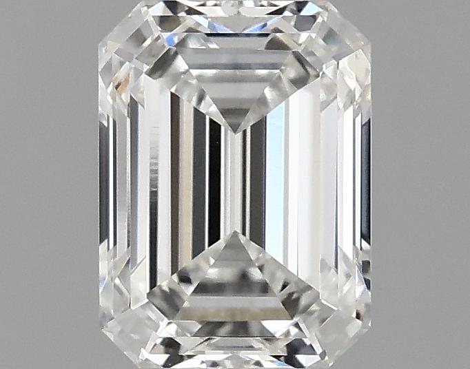 1.07 Carat Emerald Shaped Excellent Cut VVS2 IGI Certified Lab Grown Diamond