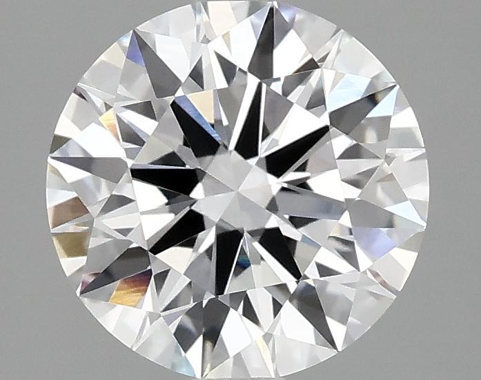 2.07 Carat Round Shaped Ideal Cut VVS2 IGI Certified Lab Grown Diamond