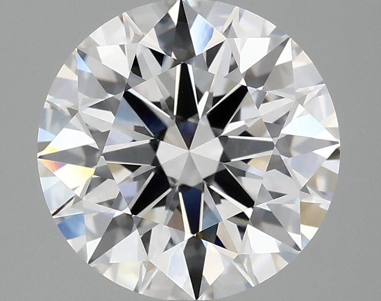 3.07 Carat Round Shaped Ideal Cut VVS2 IGI Certified Lab Grown Diamond