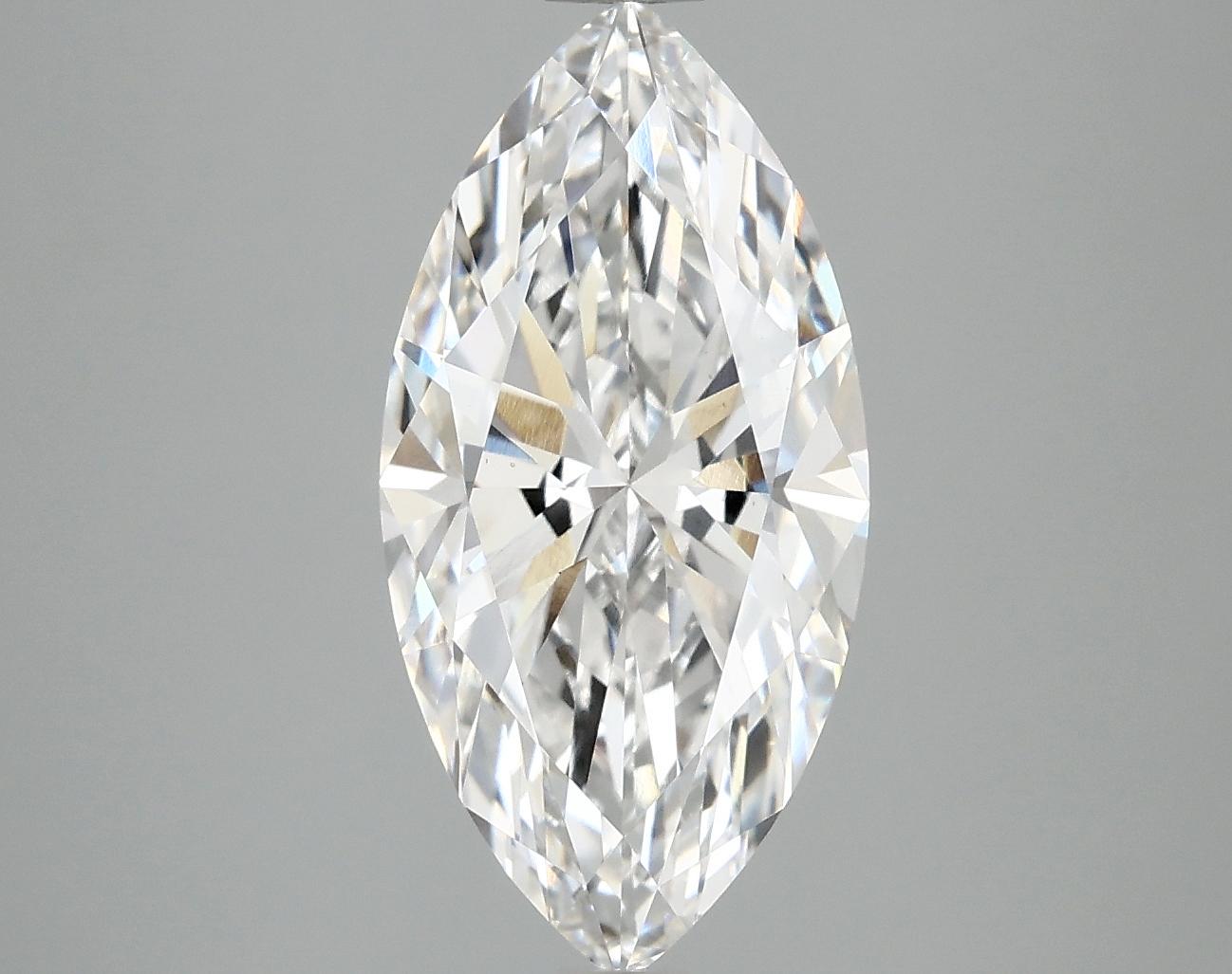 3.01 Carat Marquise Shaped Ideal Cut VS1 IGI Certified Lab Grown Diamond