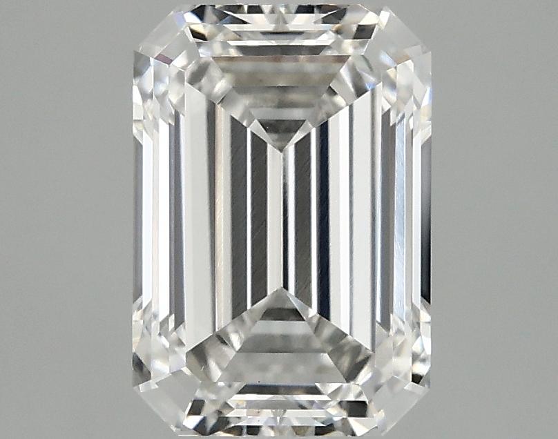 2.58 Carat Emerald Shaped Ideal Cut VVS2 IGI Certified Lab Grown Diamond