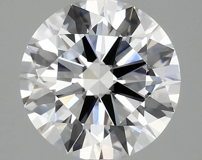 2.08 Carat Round Shaped Ideal Cut VVS2 IGI Certified Lab Grown Diamond