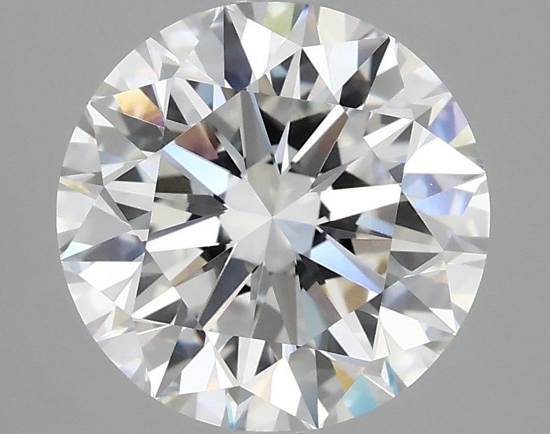 3.08 Carat Round Shaped Excellent Cut VS1 IGI Certified Lab Grown Diamond