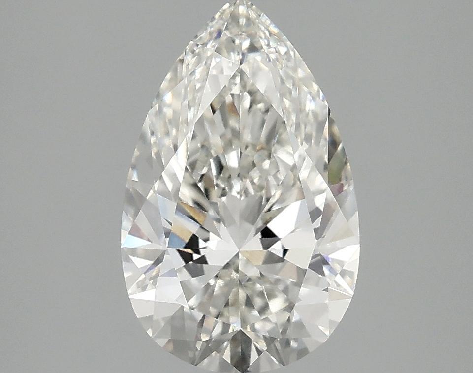 2.05 Carat Pear Shaped Ideal Cut VVS2 IGI Certified Lab Grown Diamond