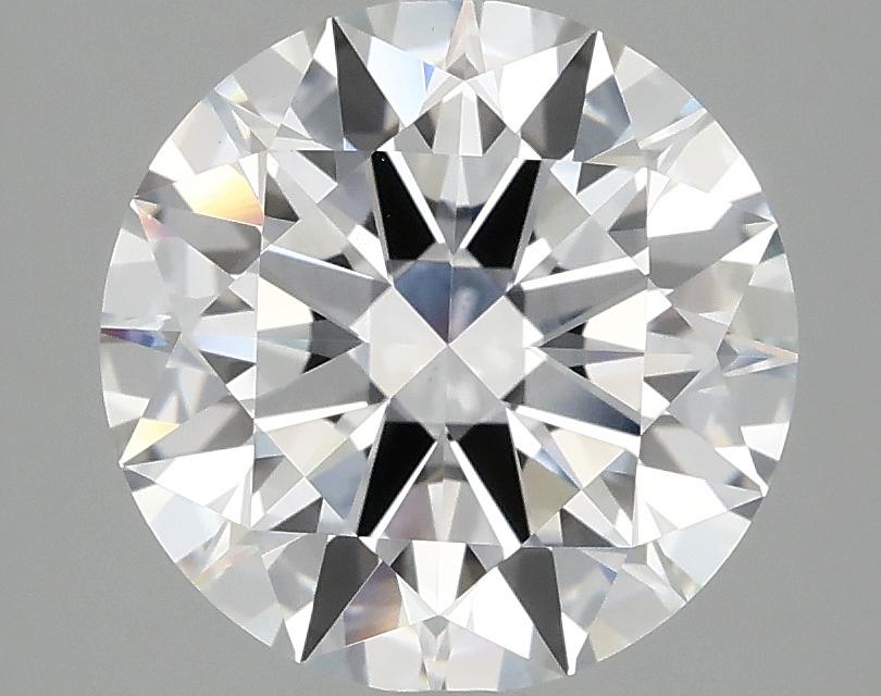 3.08 Carat Round Shaped Ideal Cut VVS2 IGI Certified Lab Grown Diamond
