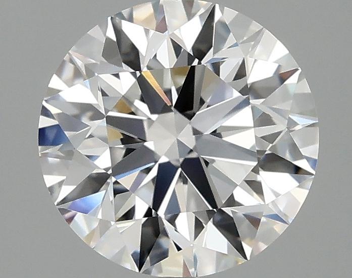 2.07 Carat Round Shaped Excellent Cut VVS2 IGI Certified Lab Grown Diamond