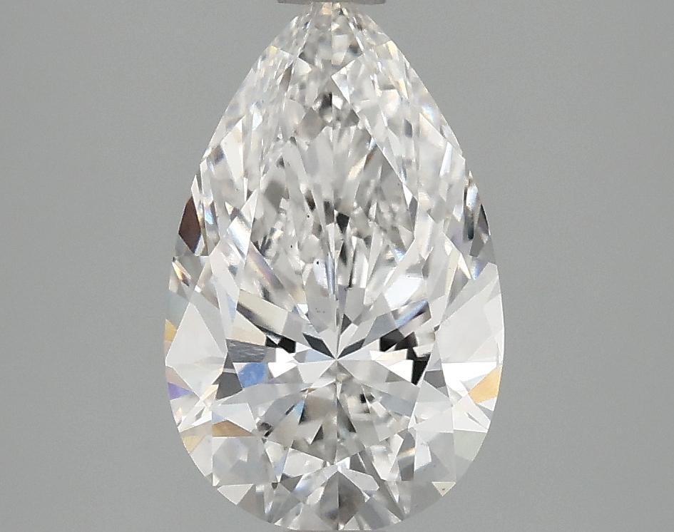 2.09 Carat Pear Shaped Ideal Cut VS2 IGI Certified Lab Grown Diamond