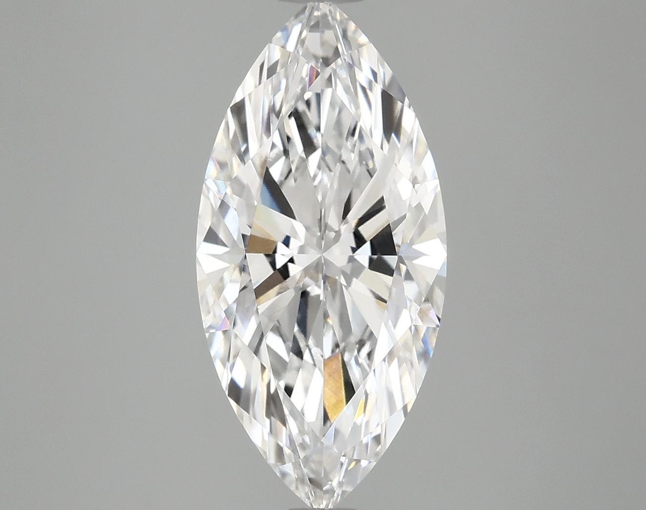 3.1 Carat Marquise Shaped Excellent Cut VS1 IGI Certified Lab Grown Diamond