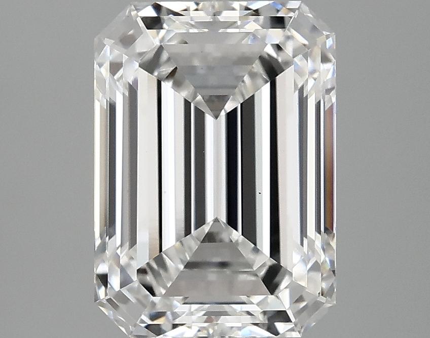 3.09 Carat Emerald Shaped Ideal Cut VS1 IGI Certified Lab Grown Diamond