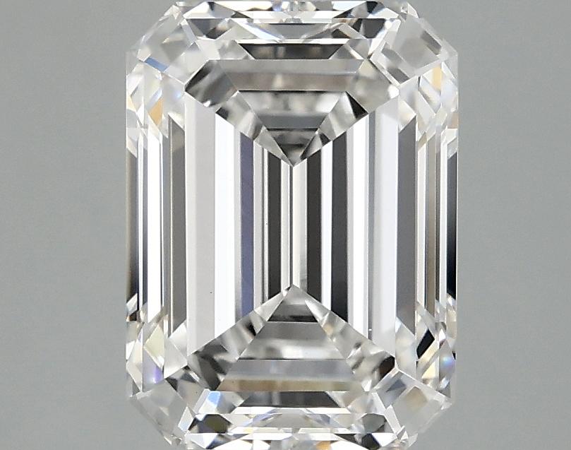 3.04 Carat Emerald Shaped Excellent Cut VVS2 IGI Certified Lab Grown Diamond