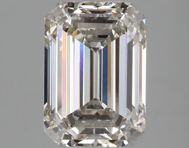 2.06 Carat Emerald Shaped Ideal Cut VS1 IGI Certified Lab Grown Diamond