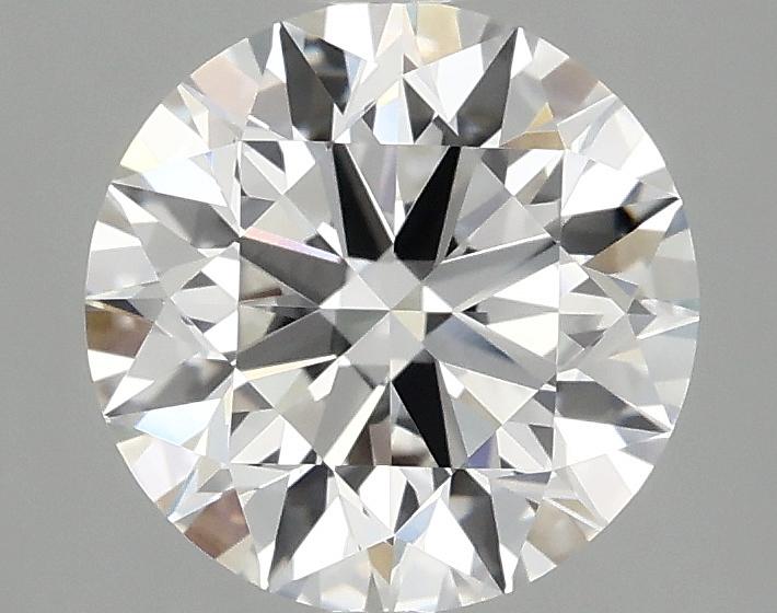 2.09 Carat Round Shaped Excellent Cut VVS2 IGI Certified Lab Grown Diamond