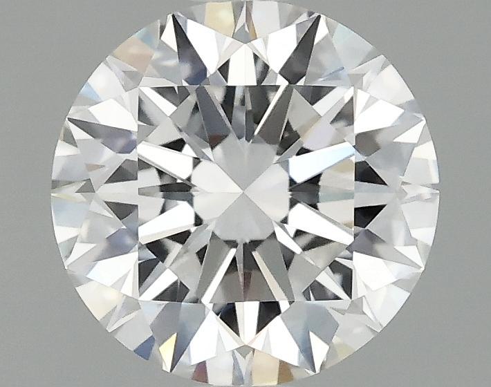 1.54 Carat Round Shaped Ideal Cut VVS2 IGI Certified Lab Grown Diamond