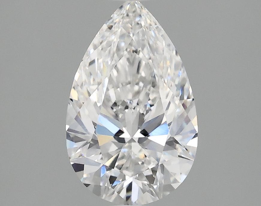 1.57 Carat Pear Shaped Ideal Cut VVS2 IGI Certified Lab Grown Diamond