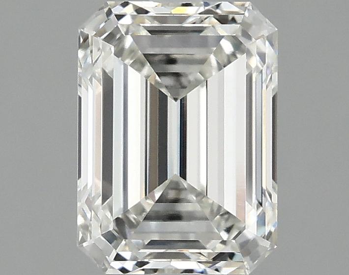 2.03 Carat Emerald Shaped Excellent Cut VVS2 IGI Certified Lab Grown Diamond