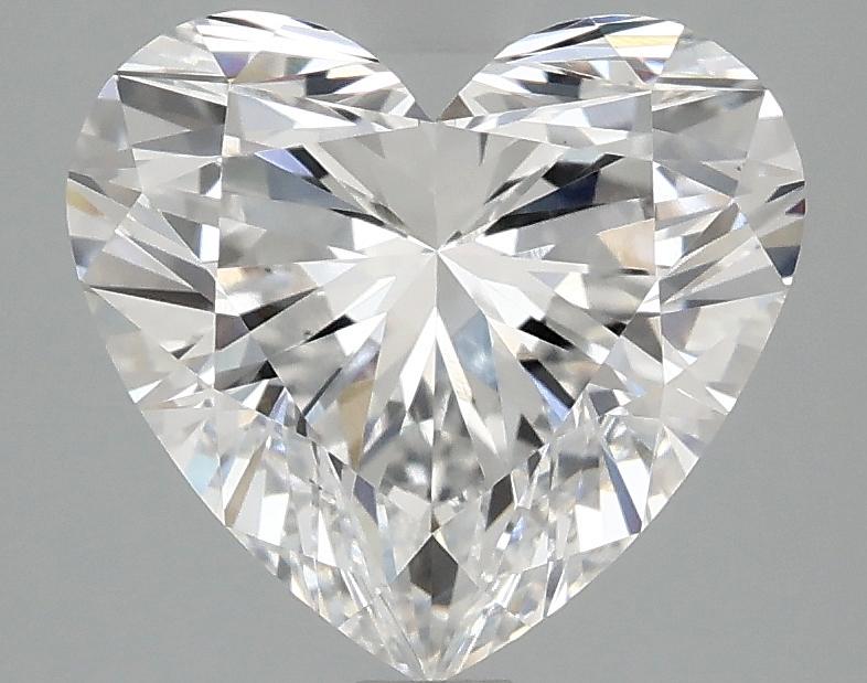 3.07 Carat Heart Shaped Ideal Cut VS1 IGI Certified Lab Grown Diamond